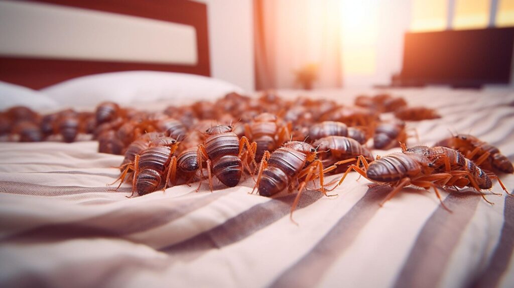 Bed bug inspection in Mesquite, TX